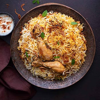 Yummy Hyderabadi Chicken Biryani